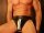 R&amp;Co Jockstrap with Front Zip + Stripes White