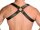 R&Co Shoulder Harness in Soft Leather Black + Piping Black Standard Size