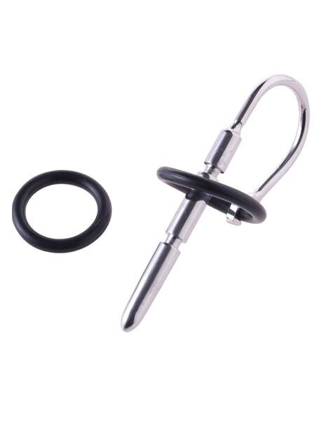 Stainless Steel - Silicone Urethral Stretcher - Half Dump