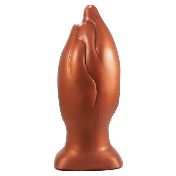 SquarePeg Toys Double Fist Plug Bronze