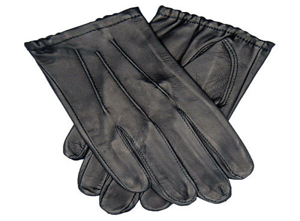 Tough Gloves TD 302 Ultra Thin Cabretta Leather + Lines Black 09