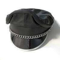 Leather Uniform Cap