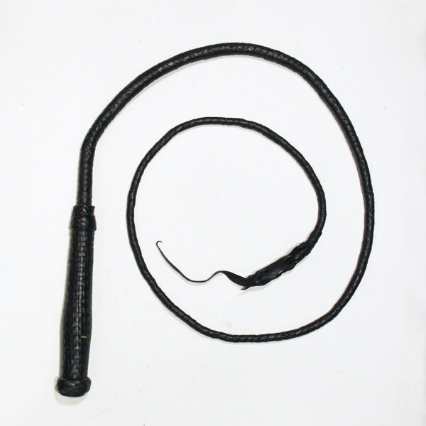 Leather Bull Whip Short