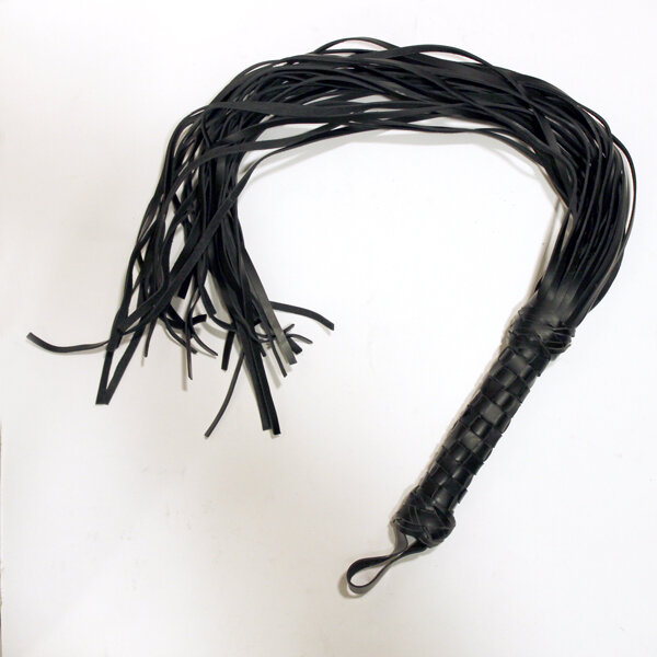 Leather Flogger Long and Thin