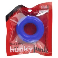 H&uuml;nkyjunk Cockring Single - Cobalt