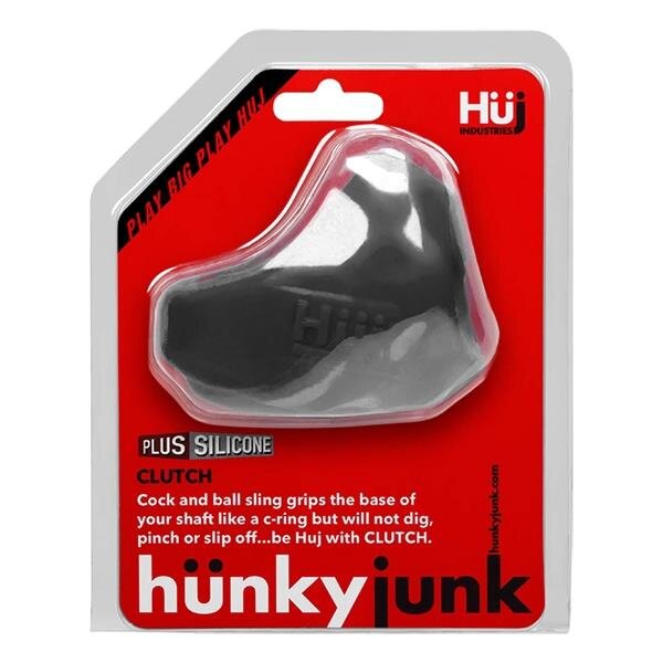 Hünkyjunk Clutch Cock & Ball Sling - Black Tar