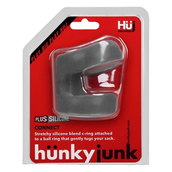 Hünkyjunk Connect Cock & Ball Tugger Ring Stone