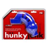 H&uuml;nkyjunk Lockdown Chastity Device - Cobalt