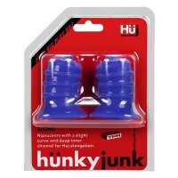 H&uuml;nkyjunk Elong Nipple Suckers (2 x) - Cobalt