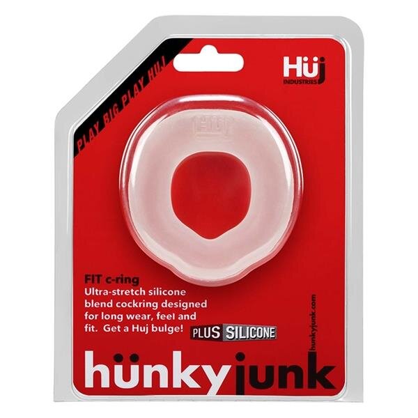 Hünkyjunk Fit Ergo Shaped Cockring - Ice
