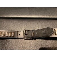 R&amp;Co Leather Belt Bullit 4 cm
