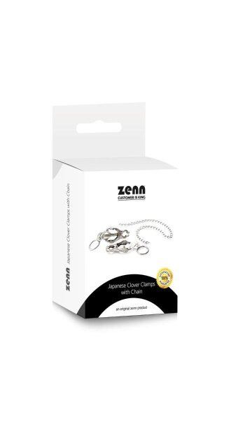 Zenn -Tweezer Nipple Clamps with Ring and Chain
