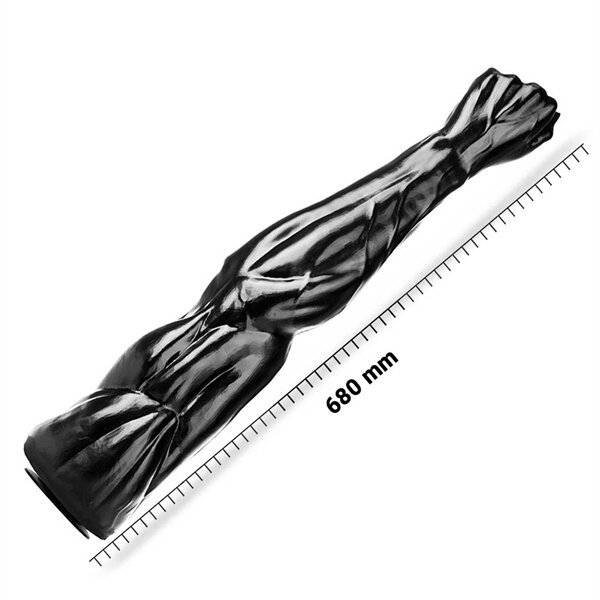 DEEPR Mega Power Fist Black 68 cm Ø 6,5 cm - 13 cm